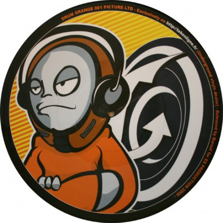 Drum Orange 001 PICTURE DISC Drum Orange 001 PICTURE DISC