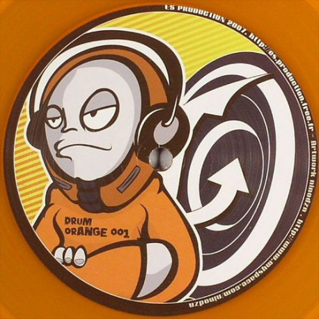Drum Orange 001 Drum Orange 001