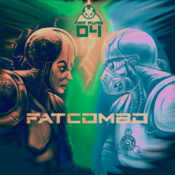 Pochette du vinyle Fat Fury 04, Insane Teknology, Nesh Mayday, Stiwie.