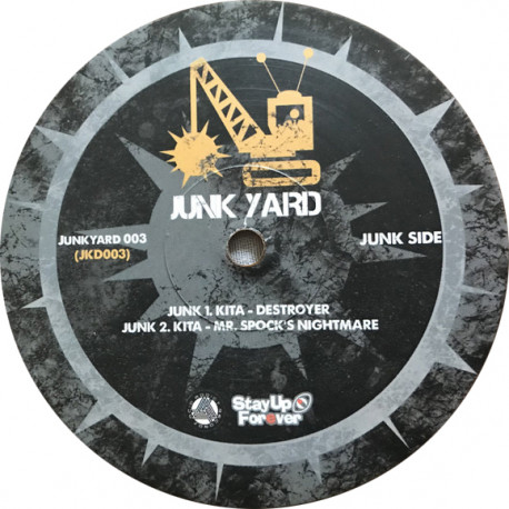 Junk Yard Records 003, vinyle acid-techno