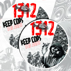 Feutrines "Keep Cops Far Away"