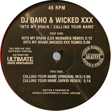 Mokum 331 - DJ Dano & Wicked XXX - Mokum Records - MOK331