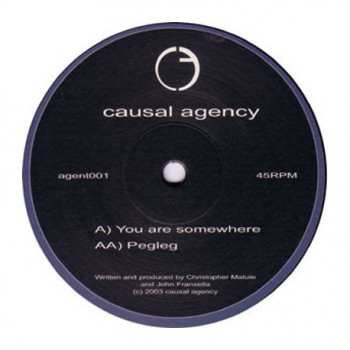 Causal Agency 001 - vinyle drum'n'bass
