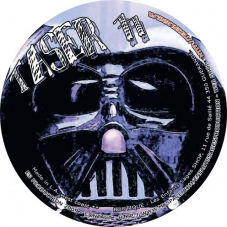 Macaron vinyle Tribecore freetekno