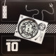 Center label of Psychoquake 10, freetekno vinyl.