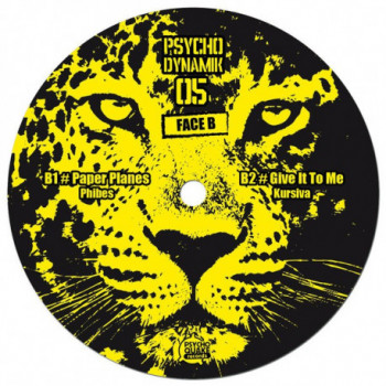 Macaron du vinyle PsychoDynamik 05, vinyle ragga-jungle