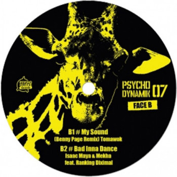 Macaron du vinyle PsychoDynamik 07, vinyle ragga-jungle