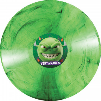 Vinyle freetekno "Vert De Rage 04"