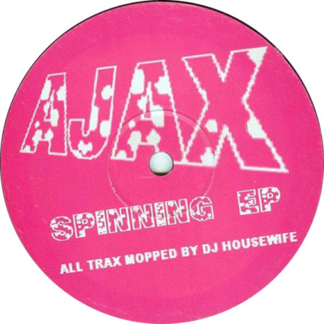 Macaron du vinyle Ajax 01 / Spinning EP, vinyle tribe freetekno.