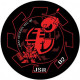 Center label of Jam Session Records 02, hardcore tribal free-tekno vinyl.