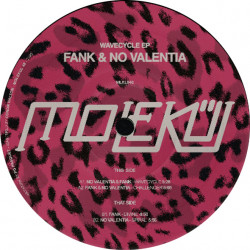 Macaron du vinyle Molekül 048 - Wavecycle EP, vinyle techno.