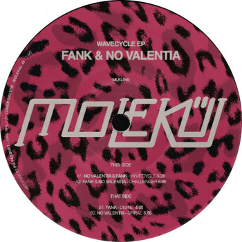 Macaron du vinyle Molekül 048 - Wavecycle EP, vinyle techno.