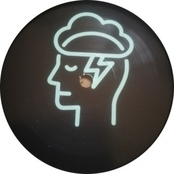 Center label of Blumet Lab 02, pumping tribe FREETEKNO vinyl.