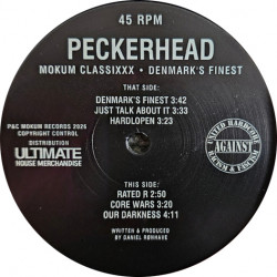 Mokum Records 345, référence MOK345, vinyle hardcore de Peckerhead.