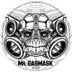 Graphisme du vinyle Neurotrope 050 avec Mr Gasmask