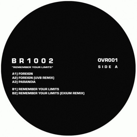 Vinyle techno Overstep 001