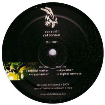 Duracell records 01, vinyle freetekno