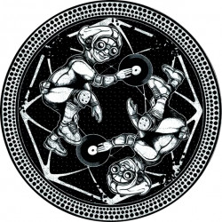 Vinyl Foundation 01, vinyle tribe avec 10Fazik, Tias Robotik, Uzi et Tekno's 23.