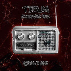 Pochette du vinyle hardcore Gobble Spécial 5, Tieum.