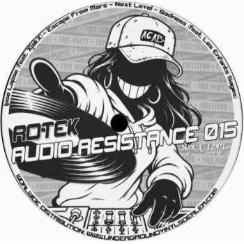 Macaron du vinyle freetekno pumping tribe Audio Resistance 015