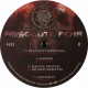 Label center of the freetekno hardcore vinyl Absolute Fear 01.