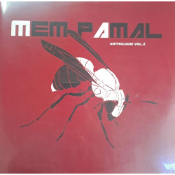 Sleeve of the Anthologie Vol. 2 triple vinyl, Mem Pamal, Fantomatik Records.