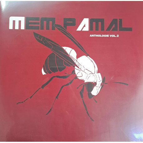 Sleeve of the Anthologie Vol. 2 triple vinyl, Mem Pamal, Fantomatik Records.