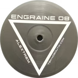 Label of the Engraine 08 vinyl, Alextrem.